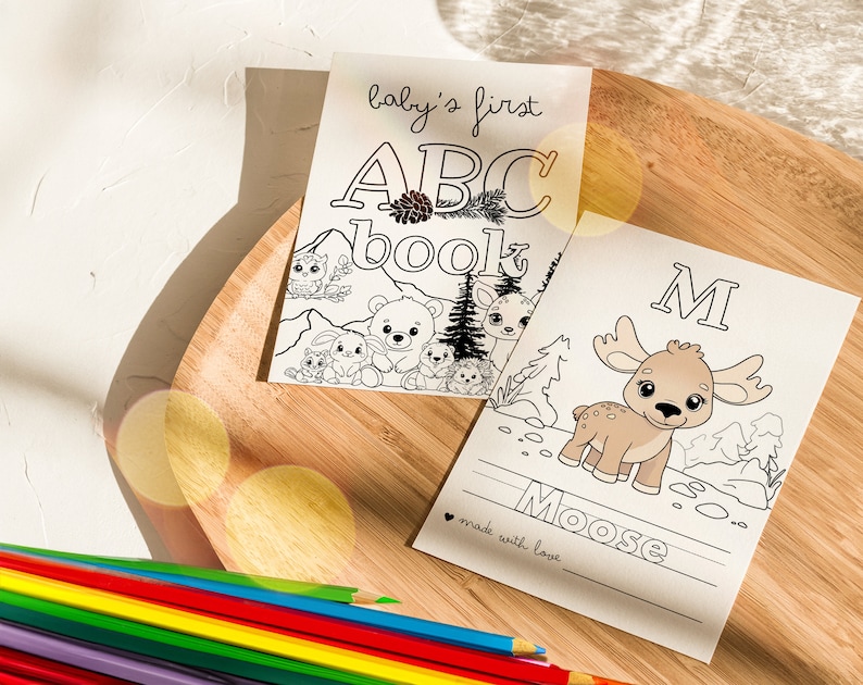 Baby Shower ABC Book