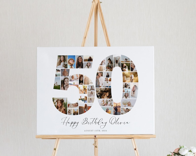 Custom Birthday Memory Poster