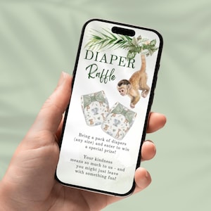 Safari Baby Shower Invitation Website with animated details and online RSVP