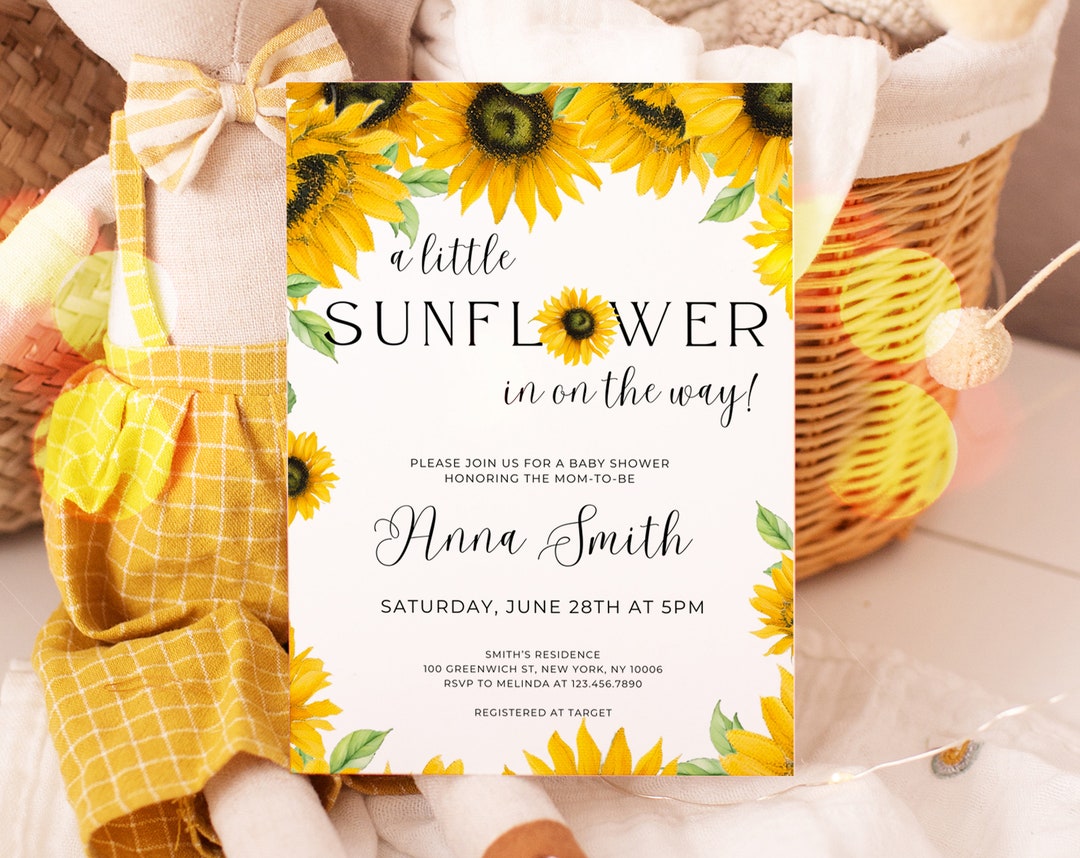 Bumble Bee Baby Shower INVITATIONS — Pack of 25 — Bumblebee