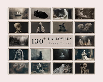 Halloween Frame TV Art | Spooky Digital Download Bundle