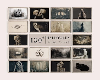 130+ Halloween Frame TV Art | Spooky Cottagecore Decor (Digital Download)