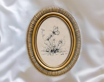 Impresión vintage de mariposas, arte botánico de insectos (descarga digital)