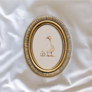 Frühling Ostern Ente druckbare Wandkunst, niedliche Baby Tier Malerei Druck, Pastell Bauernhaus Kinderzimmer Dekor, Shabby Chic Entchen Poster Digital