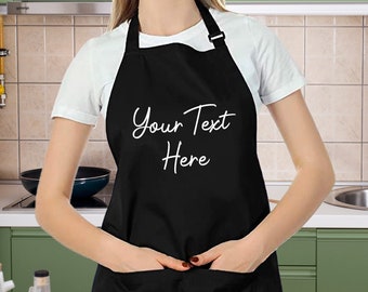 Cooking Apron, Custom Apron, Personalized Name Apron, Customized Apron, Baking Apron, Kitchen Apron, Barbecue Apron, Grill Apron, Chef Apron