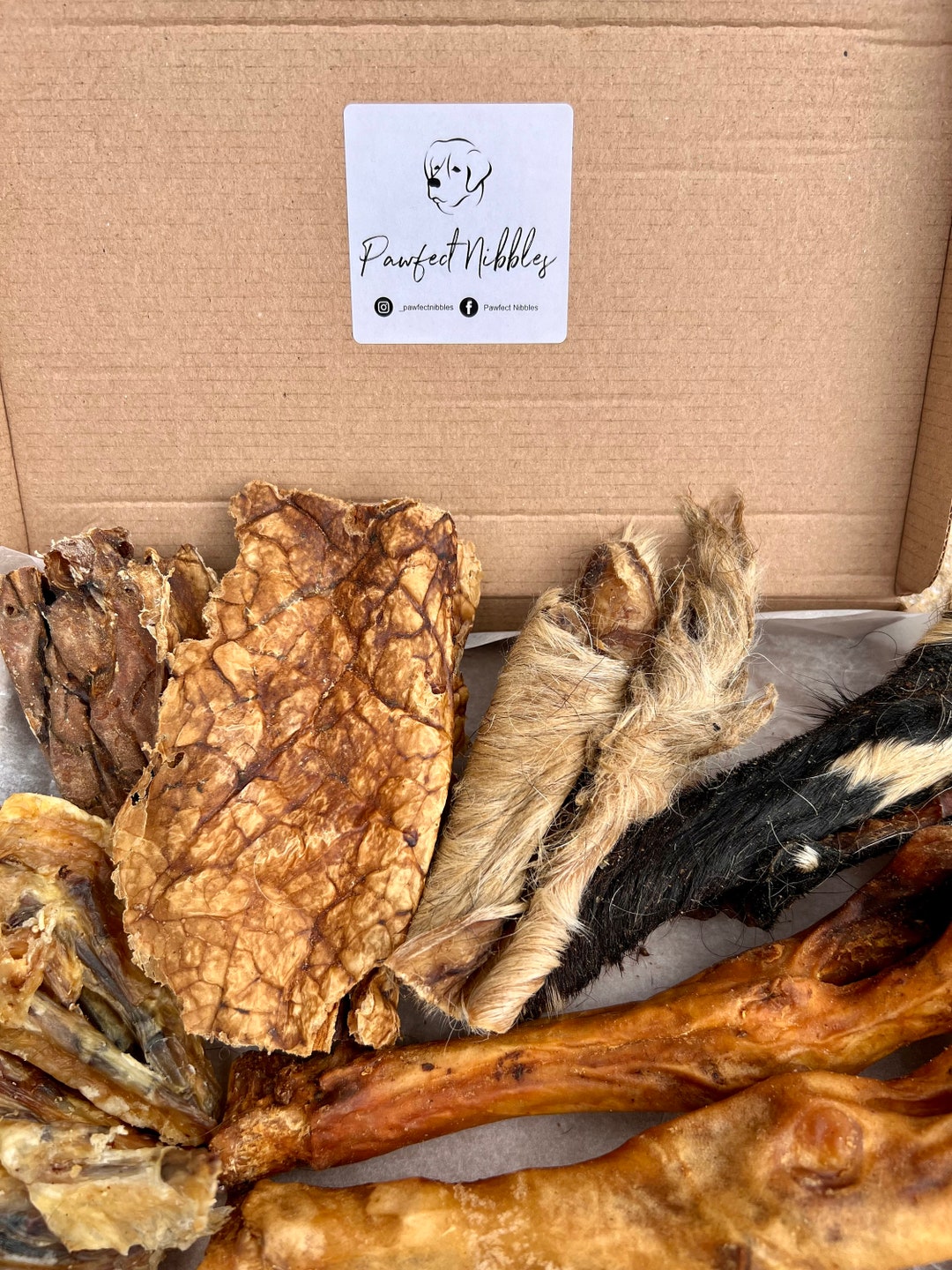 Natural Dog Treat Box taster Box - Etsy