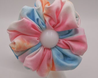 Standard Sherbet Sunset Scrunchie, Scrunchies, Elastic Fabric Hair Tie, Hair Tie, Gift Ideas