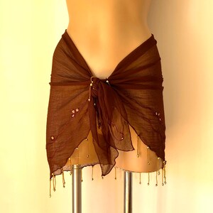 BEADED SARONG