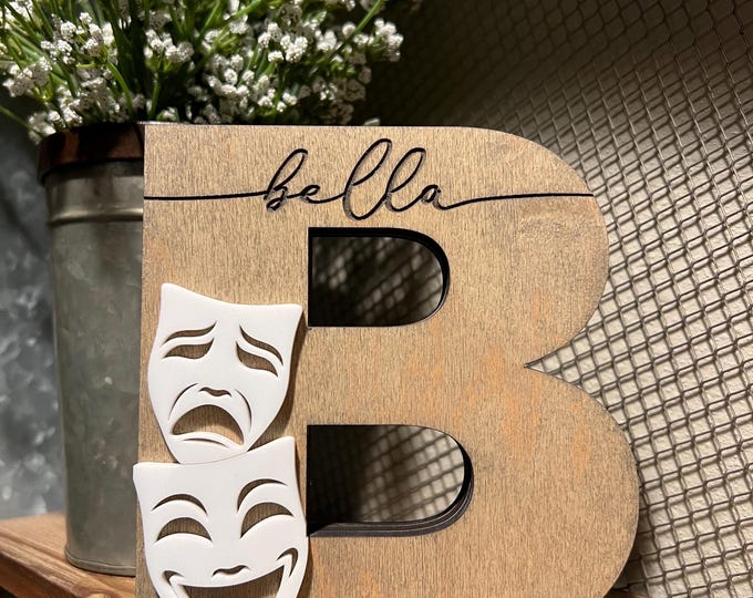 Drama and Speech Home Decor - Drama Banquet - Theatre banquet - Graduation gift - Drama teacher - College Coach Gift- End of Season Gift