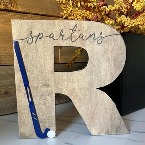 Field Hockey Home Decor - Field Hockey senior banquet gift - field hockey gift - End of Season Sports gift - College Coach gift - Coach gift image 10