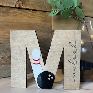Decorazioni per la casa a tema bowling - Decorazioni per la casa a tema bowling e birilli - Regalo per appassionati di bowling - Bowling - Banchetto di fine anno per giocatori senior di bowling - Regalo per un compagno di bowling - Premio per la squadra di bowling immagine 15