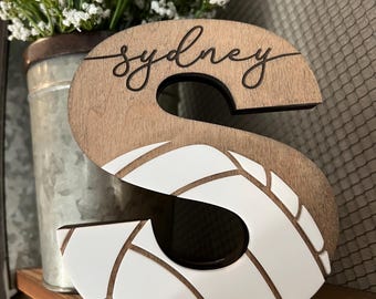 Volleyball Home Decor - volleyball senior banquet gift - volleyball gift - End of Season Sports gift - Bump Set Spike - Coaches gift - award