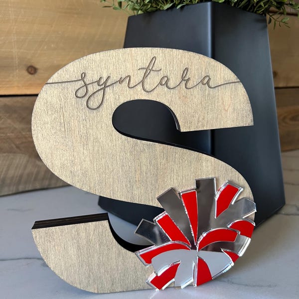 Cheer Home Decor - Cheer Senior Banquet - Competitive Cheer - Dance Team Home Decor - Personalized Cheerleading Gift - Personalized Gift