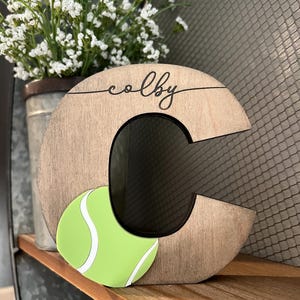 Tennis Home Decor - Graduation Gift - Tennis player - Tennis court - Tennis Senior Banquet - Senior Banquet Sports Gift - Tennis Coach