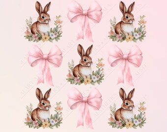 Coquette Bunny png,Easter Png,Easter Vibes Png,Easter Bunny Png,Easter Shirt Design,Happy Easter Png,Easter Sublimation Design Christian png