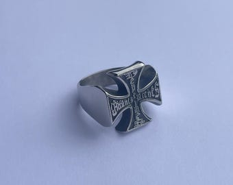 ENFANTS RICHES DÉPRIMÉS シルバーリング Enfants Riches Déprimés Sterling Silver X Ring | Harrods US