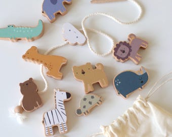 Animal Friends Threading Set
