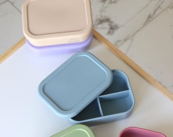 Silicone Bento Lunchbox | BPA Free, Non Toxic Snack Container