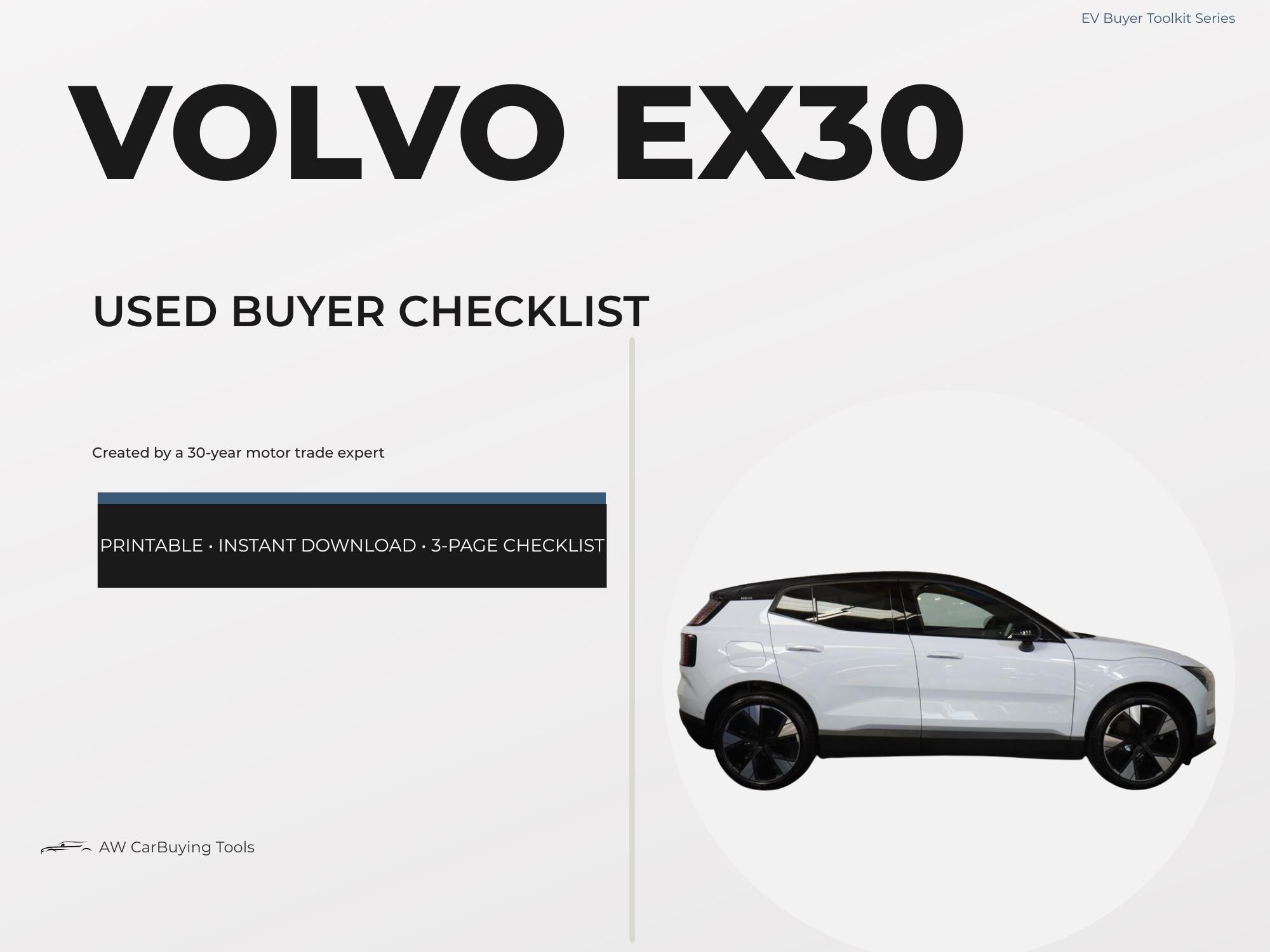 Volvo ex30 - Etsy 日本