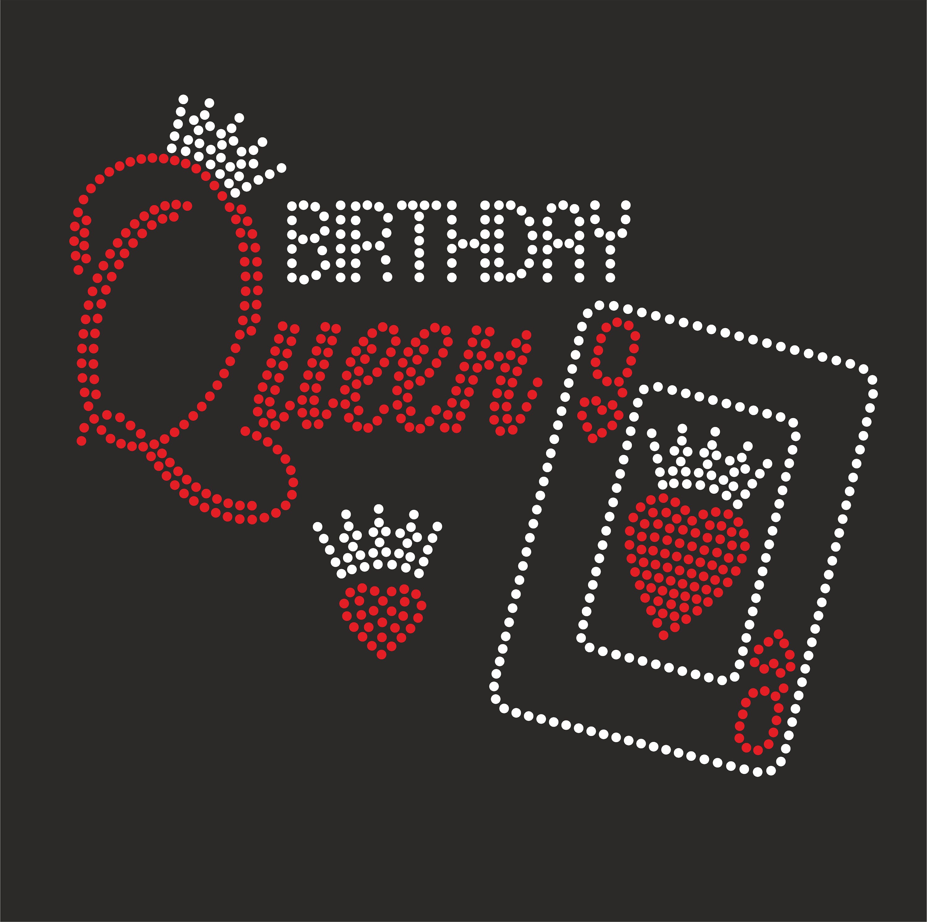 Birthday Rhinestone Template, Birthday Shirt Svg, Poker Ss10 for Cricut ...