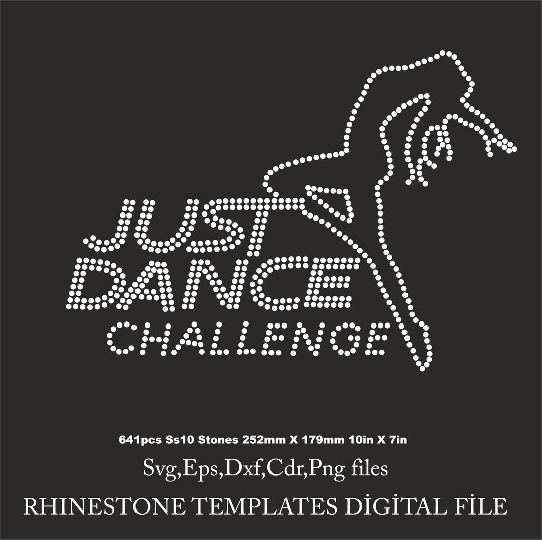 Dance Rhinestone Template,dance Shirt Svg, Svg File for Cricut Template ...