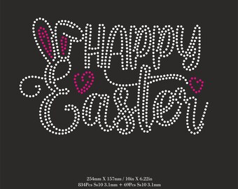Easter Rhinestone Template bunny ,easter rhinestone,cartoon,Cricut, rhinestone template ,ss10 Download File svg Hotfix,Silhouette