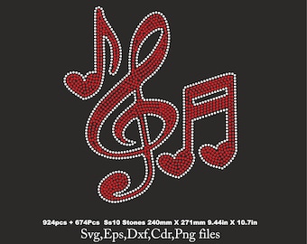 Music Rhinestone Template, Music shirt svg, Musical Rhinestone, Music ss10 for Cricut rhinestone template Download File svg eps dxf cdr