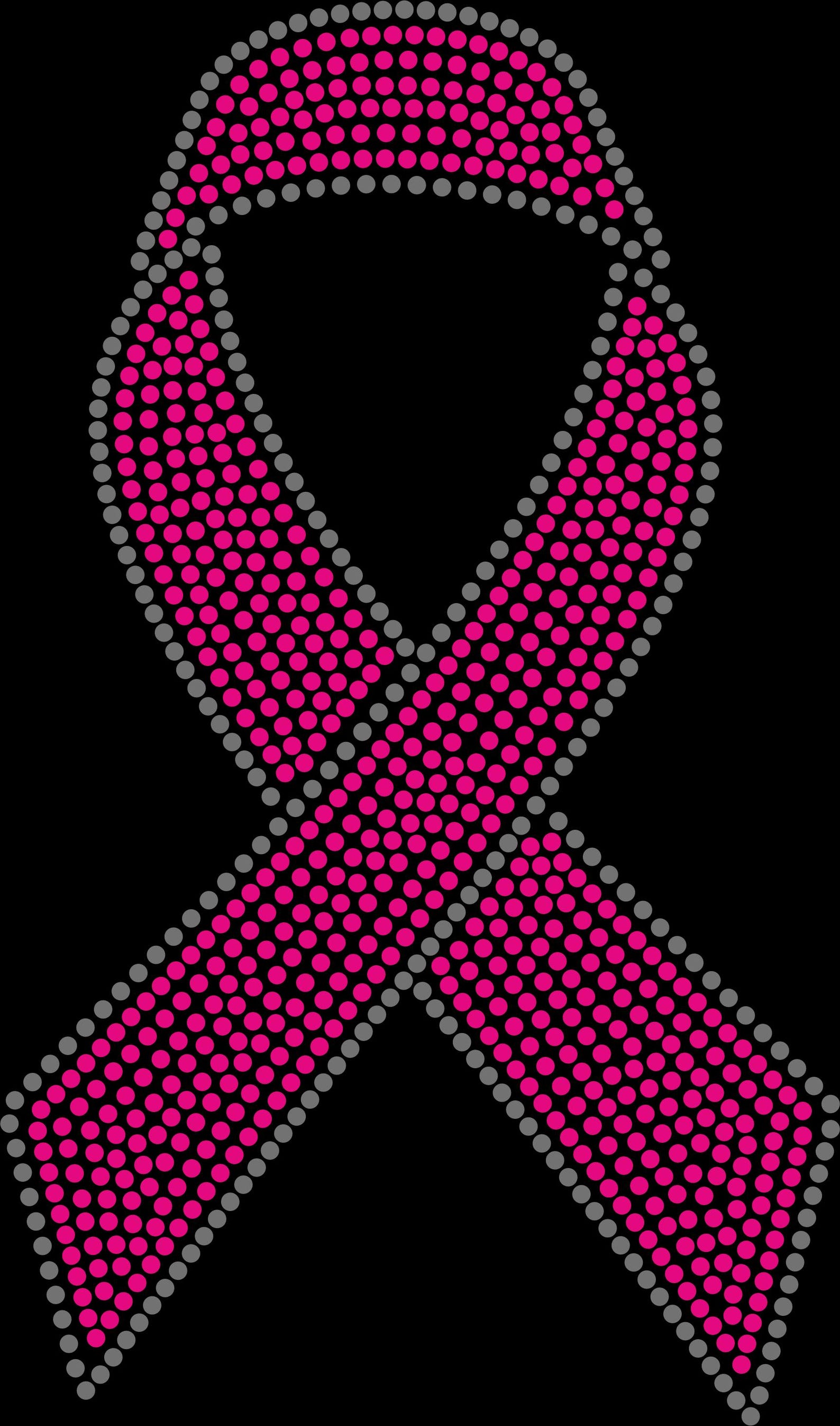 Pink Out Cancer Rhinestone Template, Cancer Shirt Svg, Cancer Ribbon ...