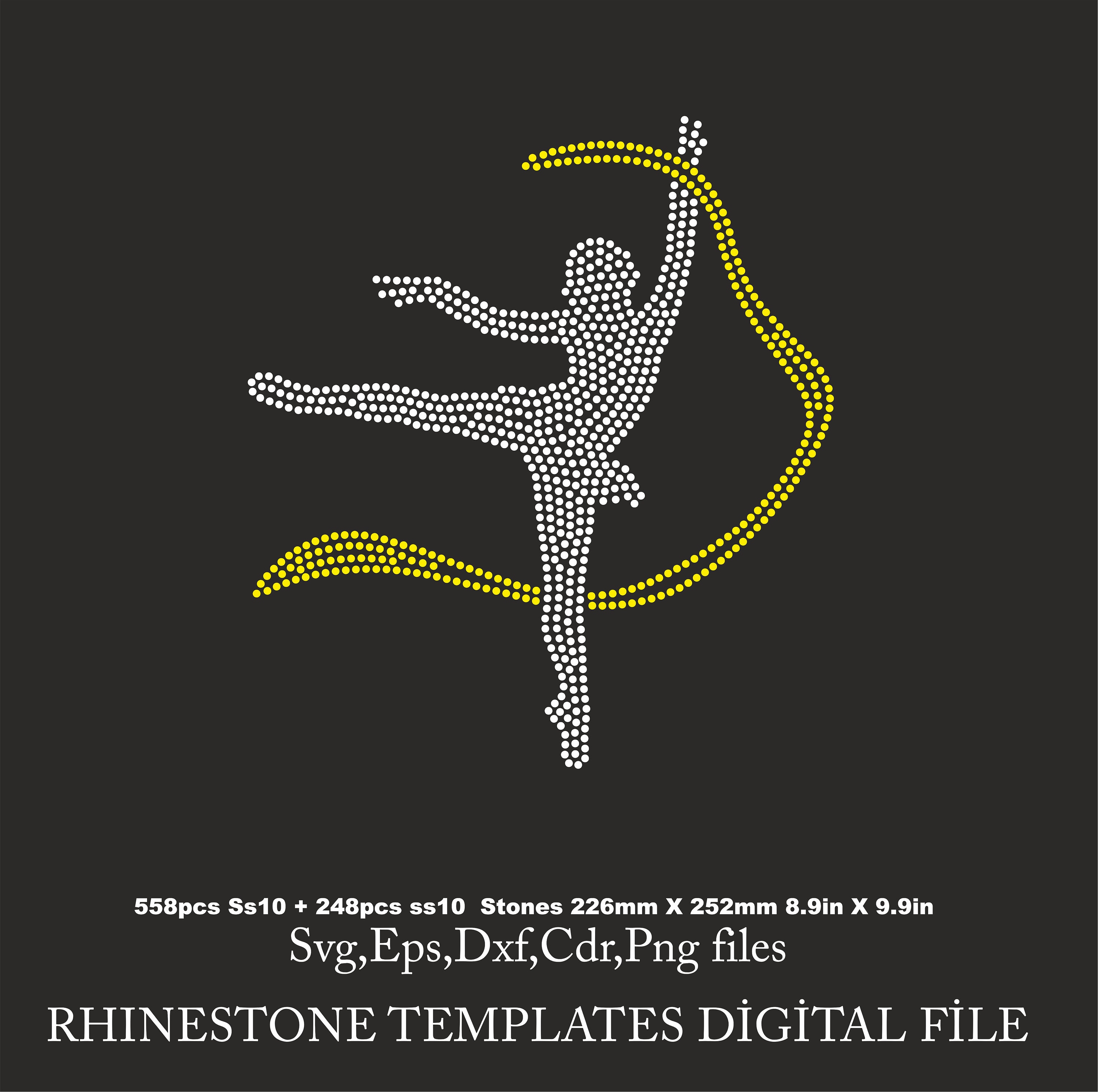 Dance Rhinestone Template, Cricut Dance, Dance Shirt Svg, Ss10 for ...