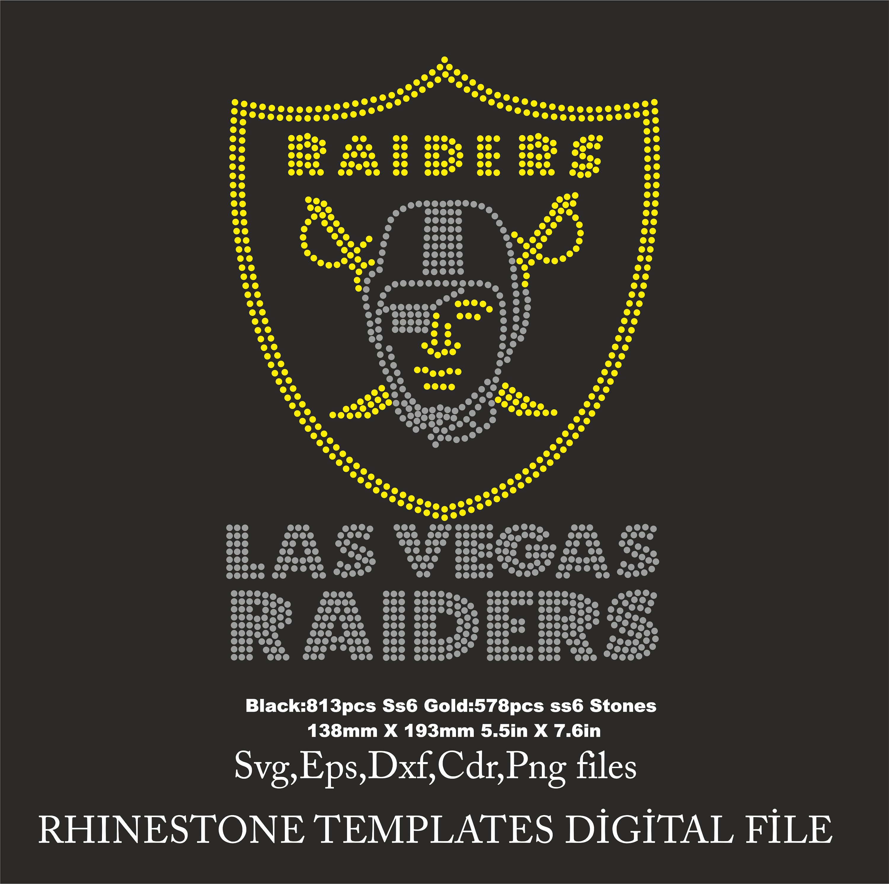 Las Vegas Raiders Rhinestone Hoodie