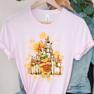 Disney Fall Castle Winnie the Pooh Shirt, Disney Fall Winnie Shirt, Pooh Fall Castle Shirt, Winnie Shirt, Disney Fall Shirts.