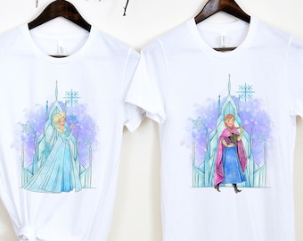Disney Princess Elsa T-Shirt, Frozen Elsa Anna Shirt, Disney Princess Elsa Shirt, Frozen Magic kingdom shirt