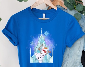 Camiseta Olaf, camiseta Olaf de Disney, camiseta Olaf de Frozen, camiseta Olaf, camiseta de Frozen.