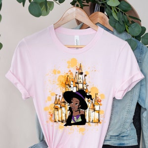 Disney Princess Tiana Halloween Shirt, Tiana Halloween shirt, Happy Halloween Shirt, Halloween Shirt For Women.