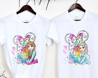 Disney Princess Elsa T-Shirt, Frozen Elsa Anna Shirt, Disney Princess Elsa Shirt, Frozen Magic kingdom shirt
