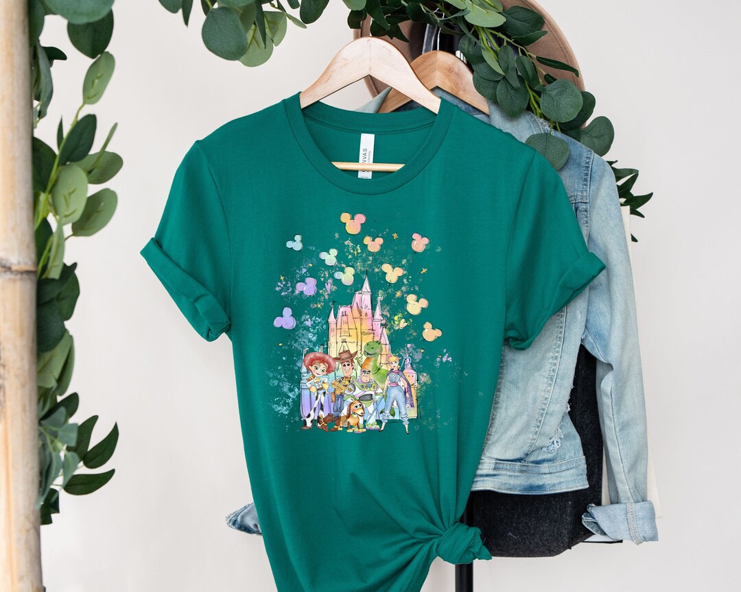 disney-castle-toy-story-shirt-disney-watercolor-toy-story-shirt