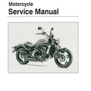 2015-2016 Kawasaki EN650 Vulcan S / ABS Motorcycle Service Manual