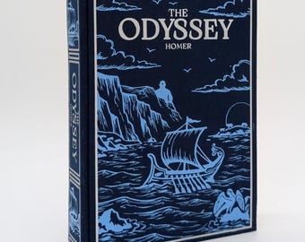 The Odyssey by Homer, Translated by Emily Wilson | Clothbound Hardback Rebound Edition