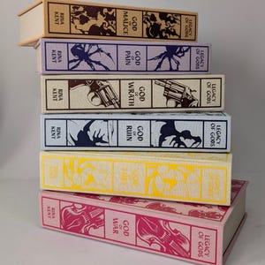 Serie Legado de Dioses de Rina Kent / Ediciones de coleccionista encuadernadas en tela / Libros individuales o conjunto completo imagen 1