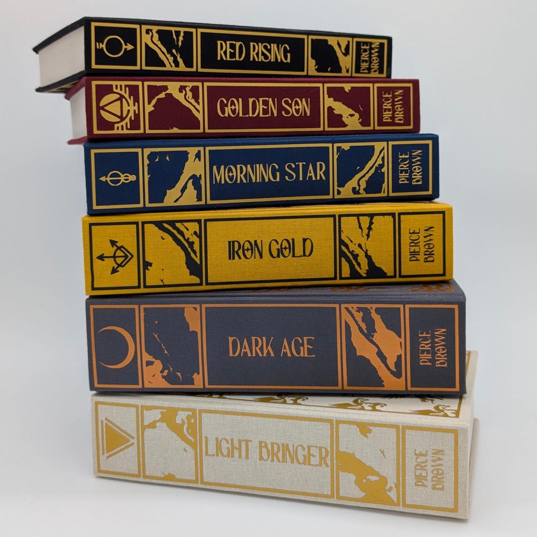 Pierce Brown Red Rising Colors Guide.pdf Red Rising by Pierce Brown | Clothbound Collector Editions | Individual ...