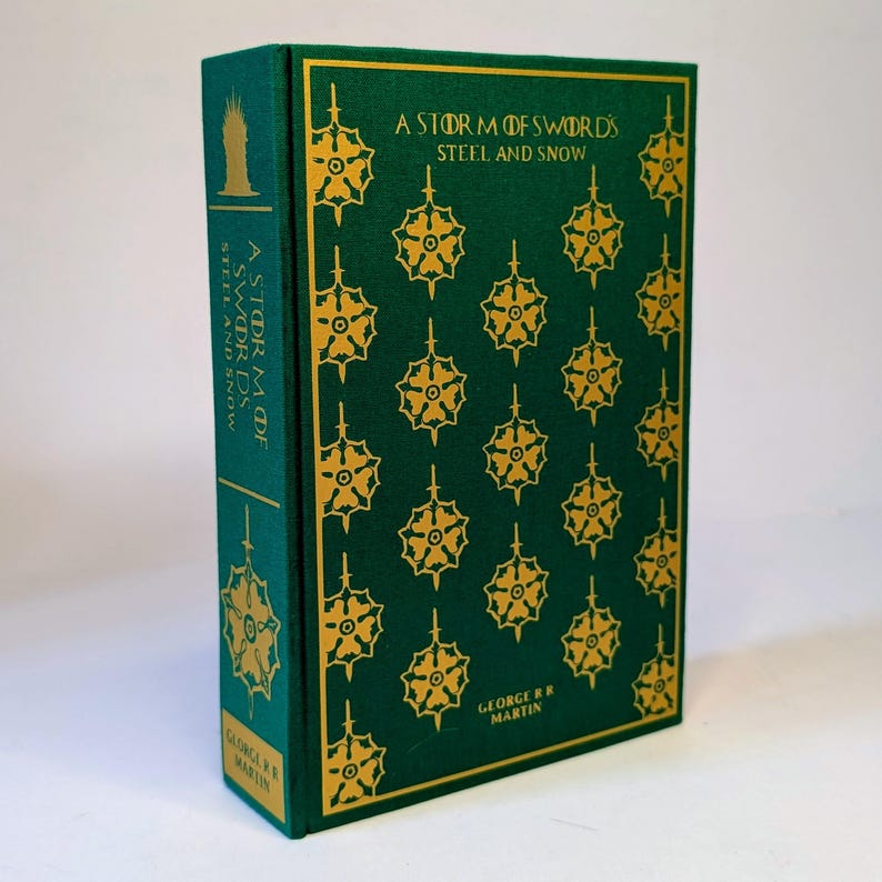 A Song of Ice and Fire by George R. R. Martin | Great Houses Clothbound Special Edition | Game of Thrones Storm of Swords (I)