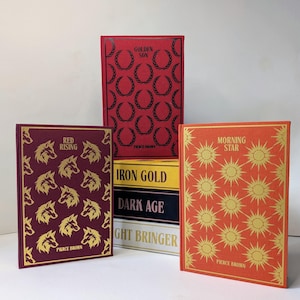 Red Rising Series: Handmade Clothbound Hardback Set (Books 1-6) Sci-Fi Collection