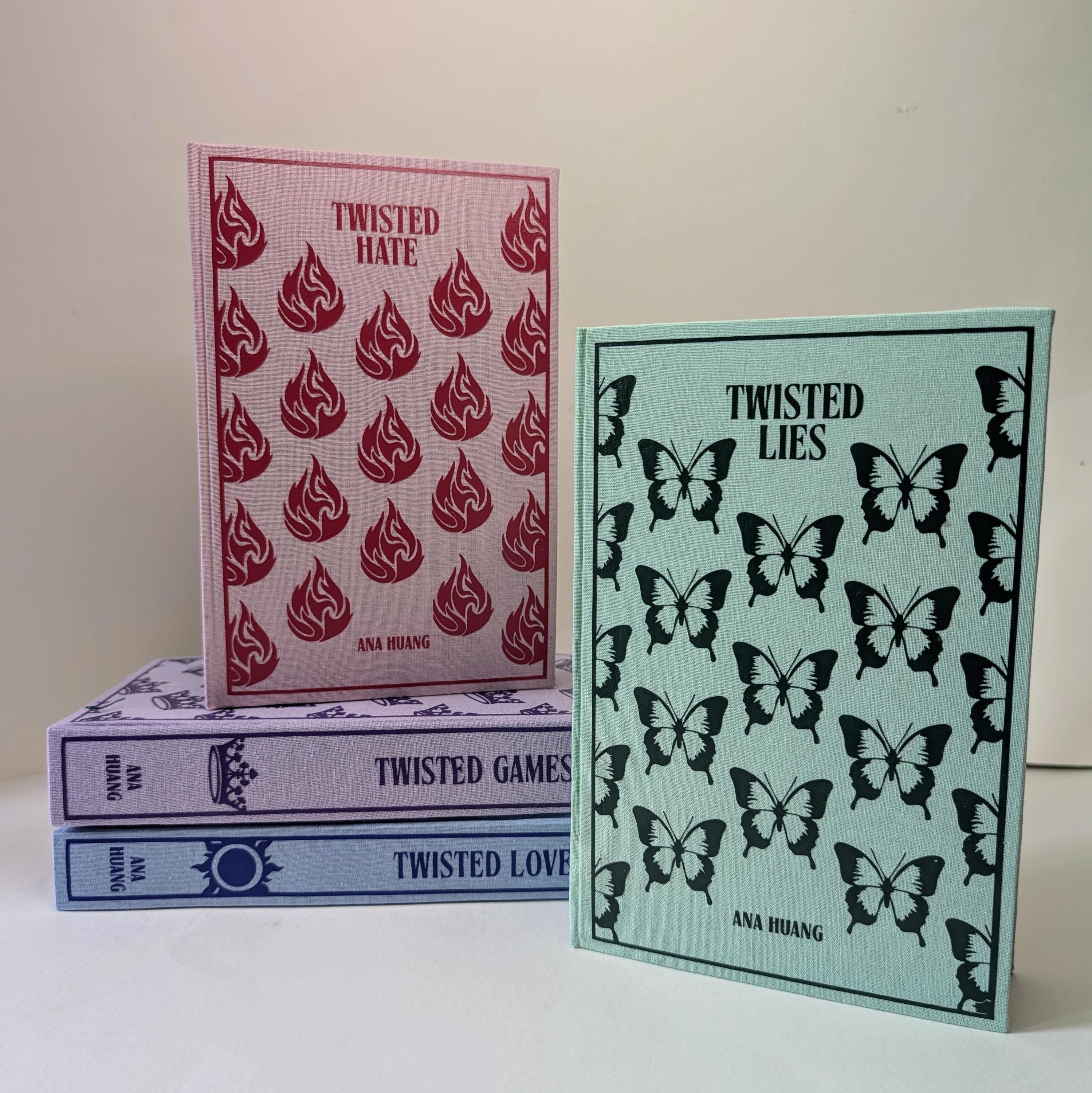 Twisted Series by Ana Huang - Handmade Classic Clothbound