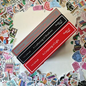 Shades of Magic Trilogy by V.E. Schwab | Special Edition Clothbound Hardback Set | Fantasy Book Gift | A Darker Shade of Magic