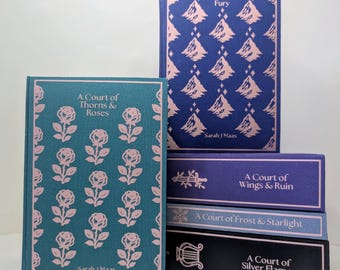 ACOTAR Series by Sarah J. Maas | Clothbound Hardback Set – Fantasy Novel Collection