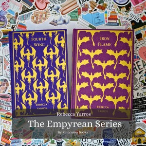 The Empyrean Series by Rebecca Yarros | Fourth Wing & Iron Flame – Special Edition Hardback