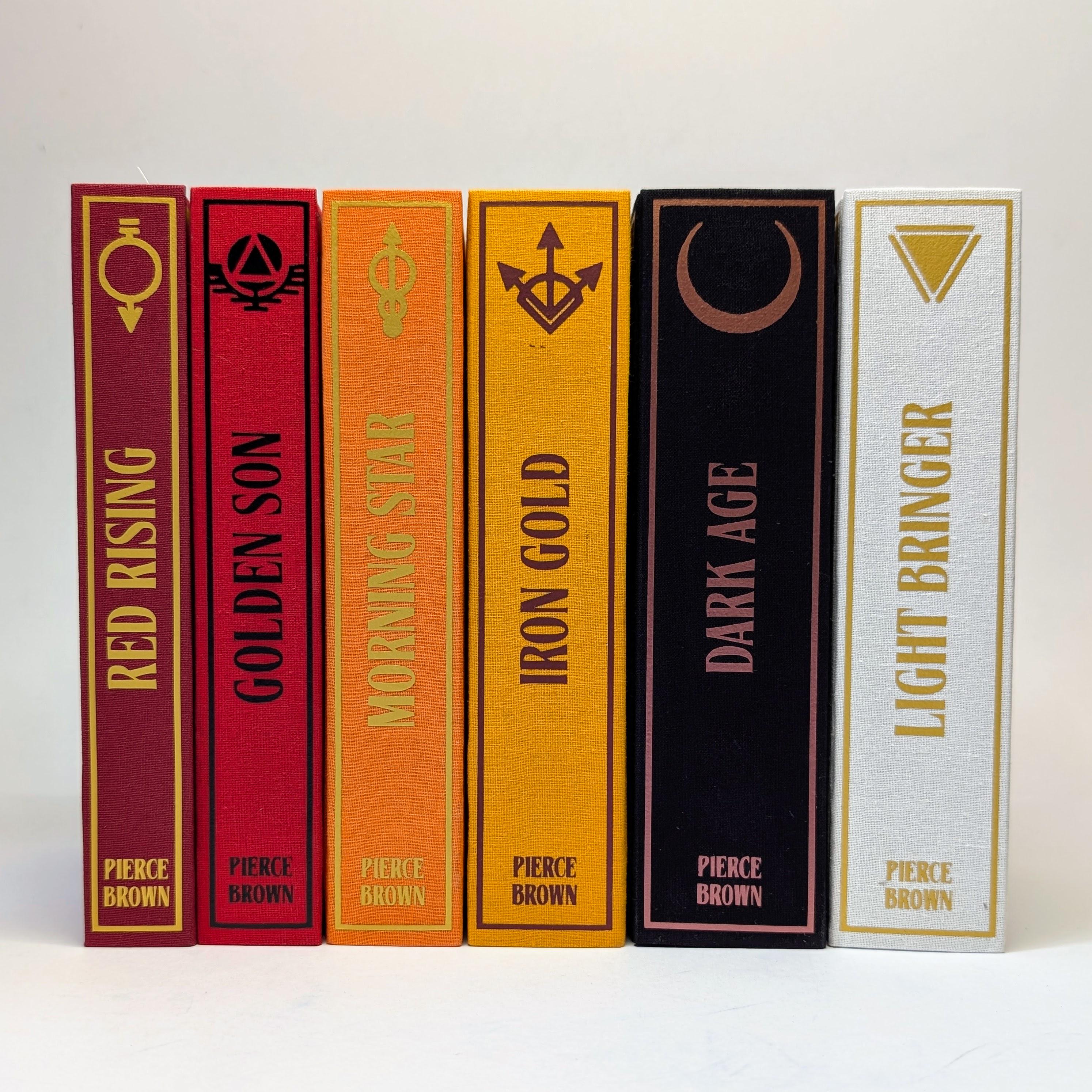 Red Rising Series by Pierce Brown | Clothbound Collector Editions ...