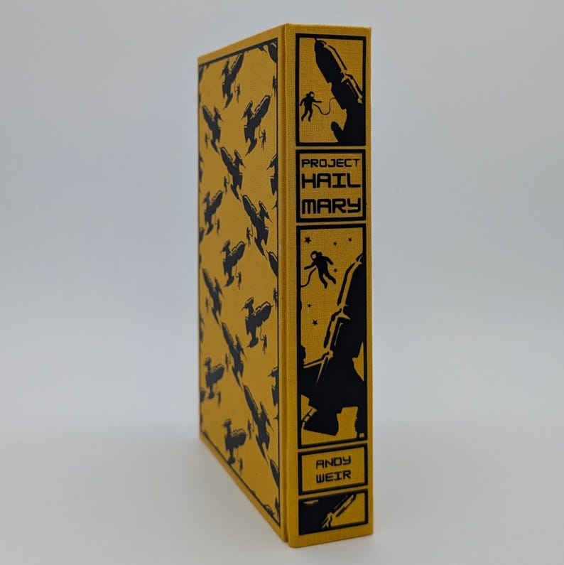 Project Hail Mary by Andy Weir | Clothbound Collector Edition | Sci-Fi image 5