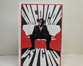 American Psycho by Bret Easton Ellis - Dark Thriller Classic | Collectible Hardback Book | Handcrafted Clothbound Edition