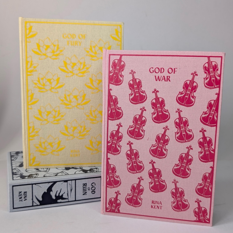 Serie Legado de Dioses de Rina Kent / Ediciones de coleccionista encuadernadas en tela / Libros individuales o conjunto completo imagen 5